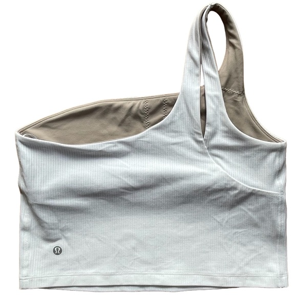 Lululemon Ribbed Nulu Asymmetrical Yoga Tank Top - Picture 4 of 8